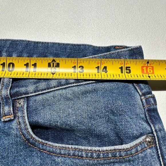 APC A.P.C. Petit New Standard Mens Jeans 30x26 Light Wash Blue Denim Button Fly - Picture 4 of 11